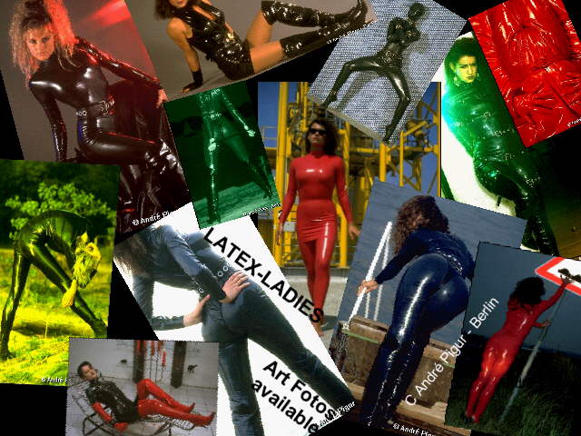 Latex-Fotos + Artprints - CD-ROM LATEX-LADIES von André Pigur - Berlin